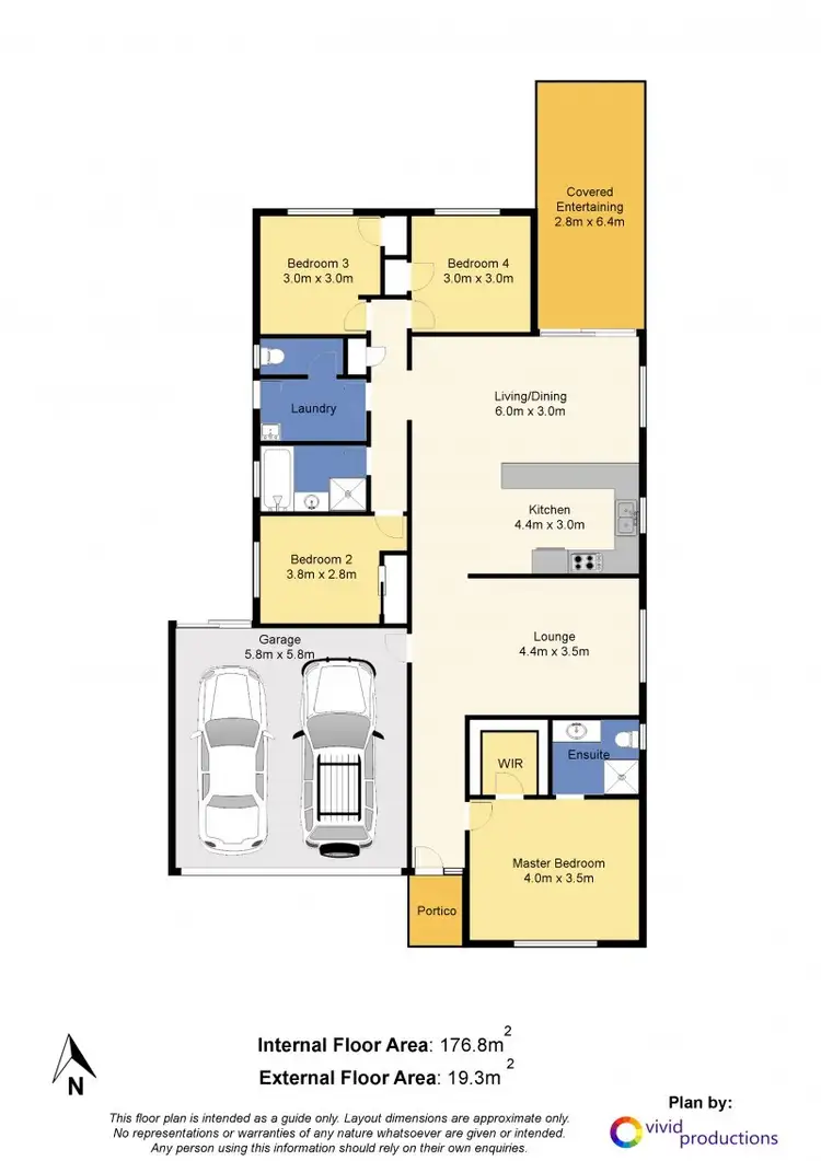 Floorplan of Homely house listing, 14 Elcock Avenue, Crestmead QLD 4132