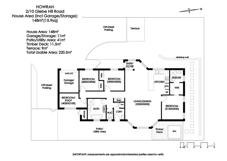 Floorplan of Homely house listing, 2/10 Glebe Hill Road, Howrah TAS 7018