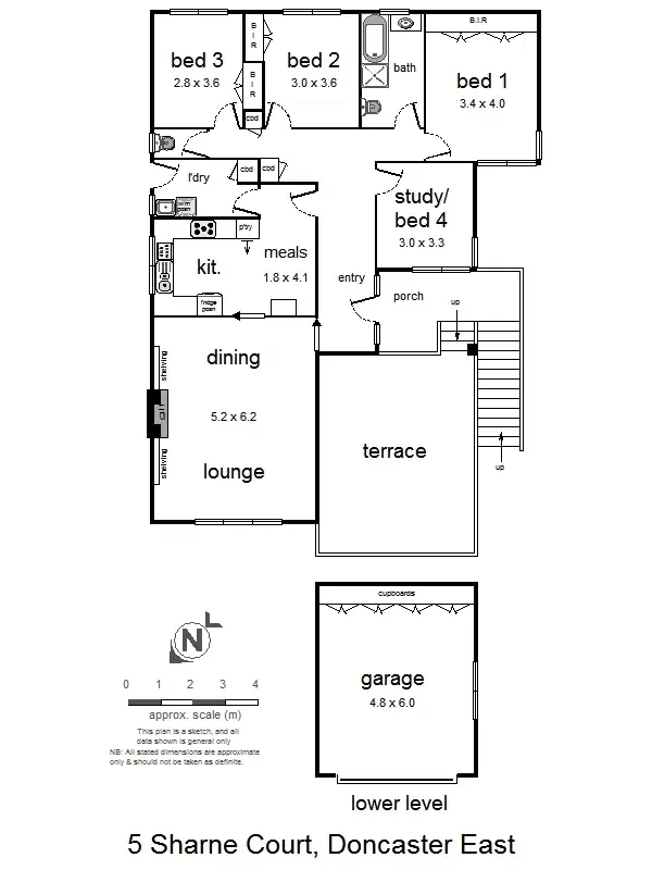 Floorplan of Homely house listing, 5 Sharne Court, Doncaster East VIC 3109