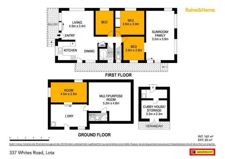 Floorplan of Homely house listing, 337 WHITES ROAD, Lota QLD 4179