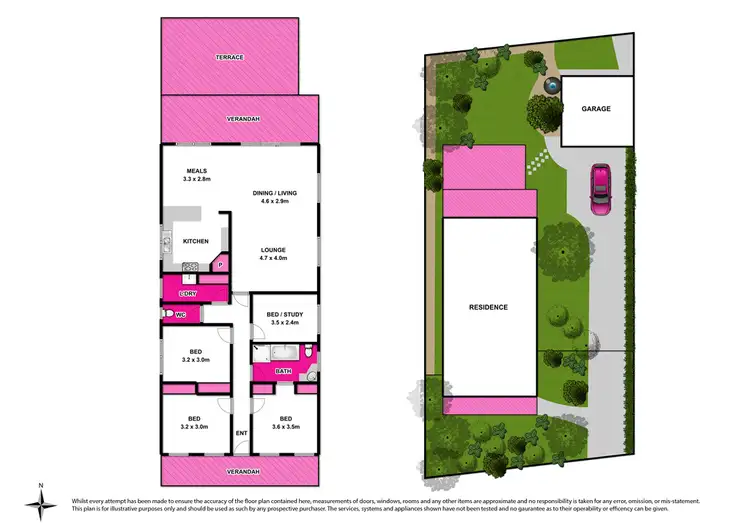 Floorplan of Homely house listing, 33 Willesden Drive, Waurn Ponds VIC 3216