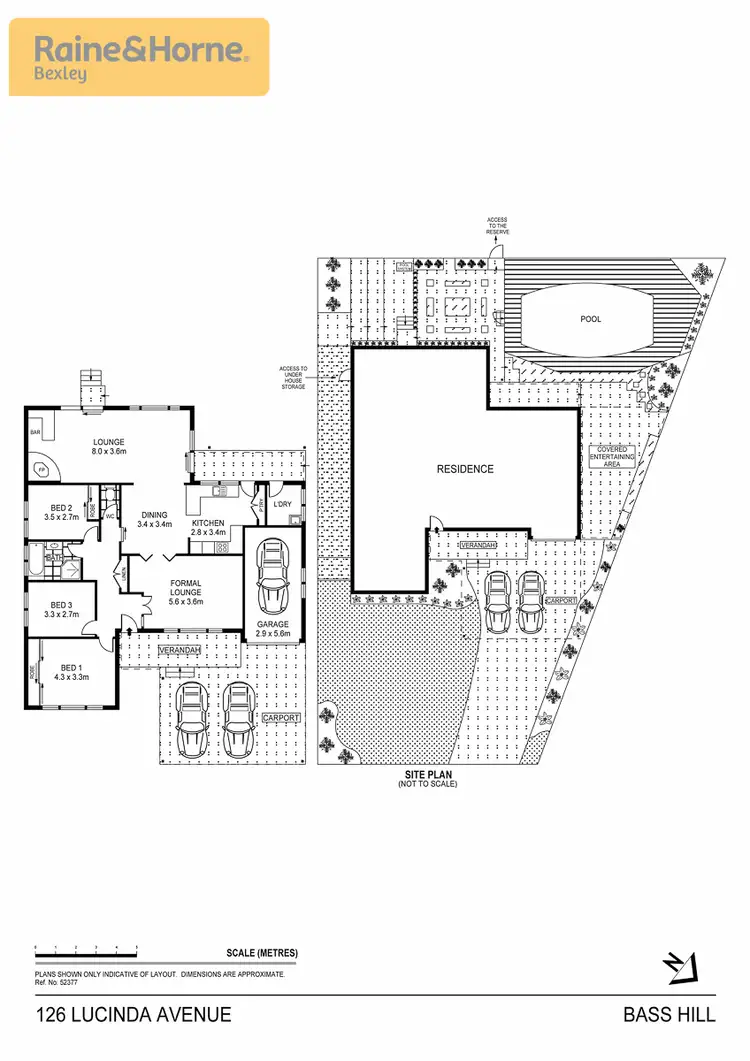Floorplan of Homely house listing, 126 Lucinda Avenue, Bass Hill NSW 2197