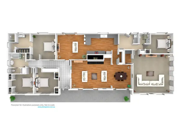 Floorplan of Homely house listing, 49B Bradman Drive, Boorooma NSW 2650