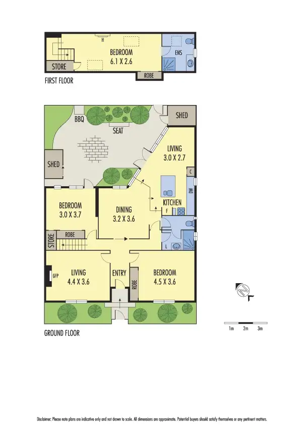 Floorplan of Homely house listing, 29a Little Page Street, Albert Park VIC 3206