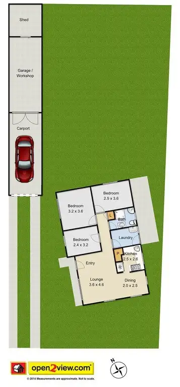 Floorplan of Homely house listing, 4 Freya Crescent, Shalvey NSW 2770