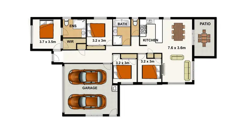 Floorplan of Homely house listing, 279 Herses Road, Eagleby QLD 4207