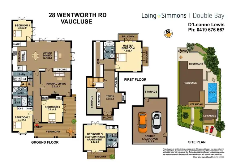 Floorplan of Homely house listing, 28 Wentworth Road, Vaucluse NSW 2030