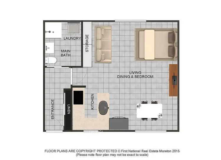Floorplan of Homely apartment listing, 3/66 Merthyr Rd, New Farm QLD 4005