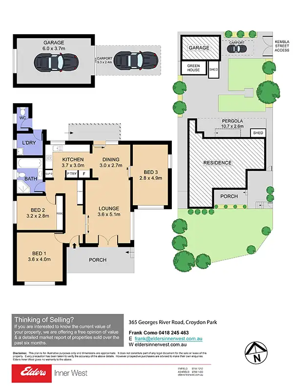 Floorplan of Homely house listing, 365 Georges River Road, Croydon Park NSW 2133