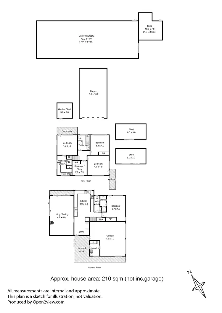 Floorplan of Homely rural property listing, 250 Summerleas Road, Kingston TAS 7050