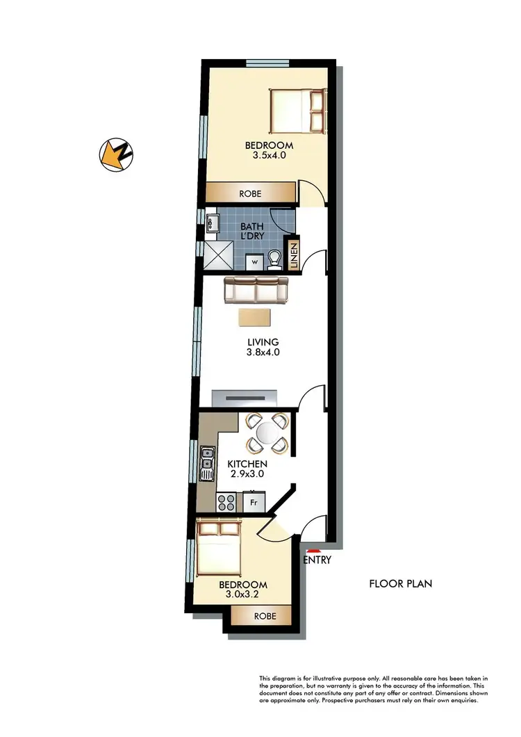 Floorplan of Homely apartment listing, 11/175 Victoria Road, Bellevue Hill NSW 2023