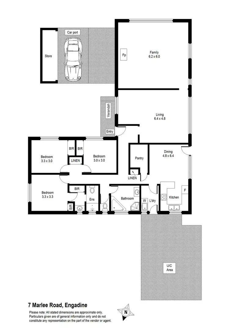 Floorplan of Homely house listing, 7 Marlee Road, Engadine NSW 2233