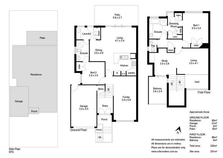 Floorplan of Homely townhouse listing, Address available on request