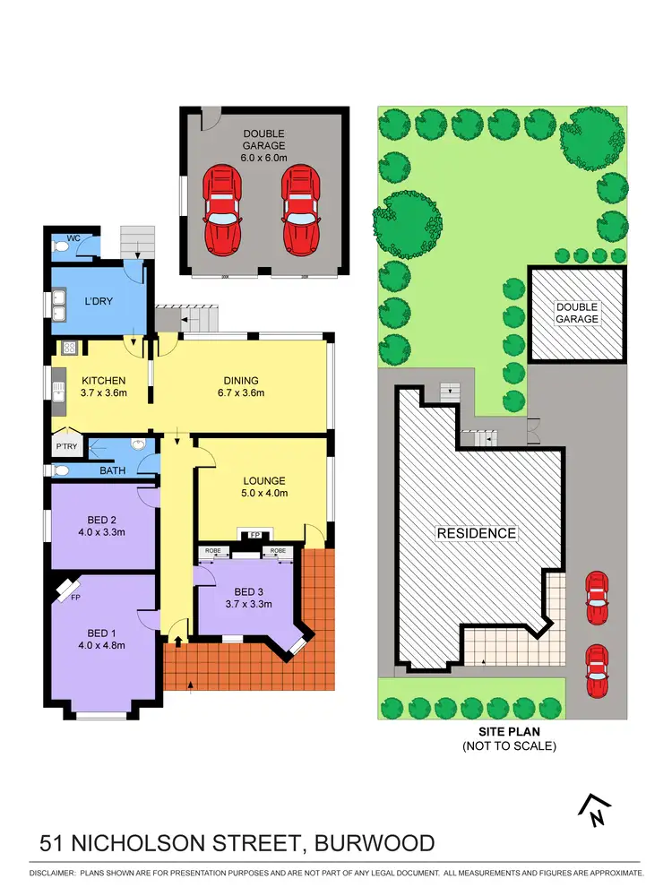 Floorplan of Homely house listing, 51 Nicholson Street, Burwood NSW 2134