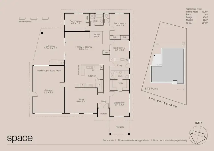 Floorplan of Homely house listing, 319 The Boulevard, City Beach WA 6015
