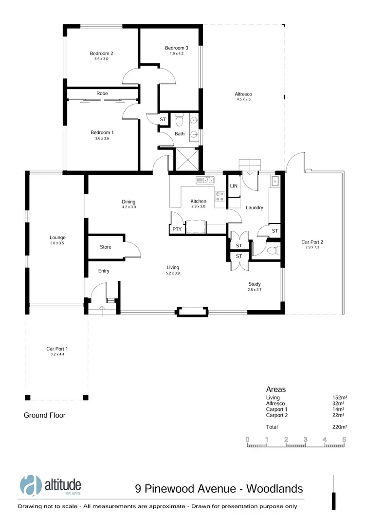 Floorplan of Homely house listing, 9 Pinewood Avenue, Woodlands WA 6018