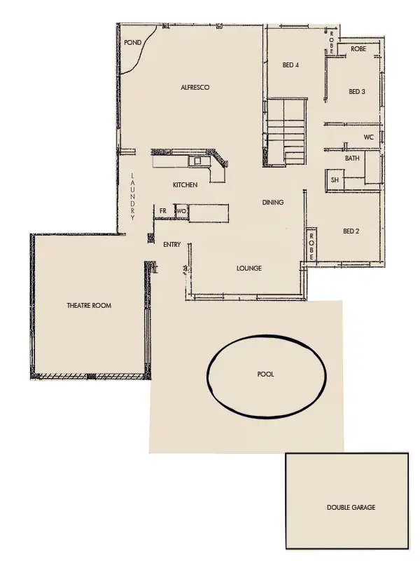 Floorplan of Homely house listing, 37 Seawind Drive, Silver Sands WA 6210