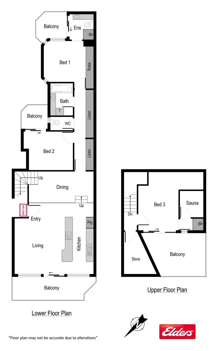 Floorplan of Homely house listing, 14/27 Giles Street, Kingston ACT 2604