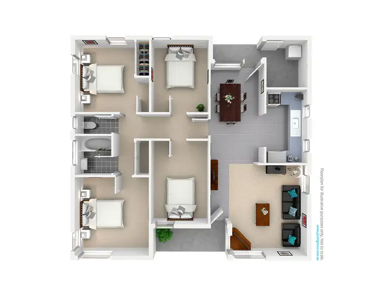Floorplan of Homely house listing, 1 Connorton Avenue, Ashmont NSW 2650