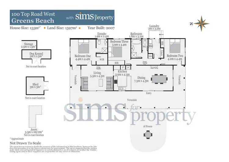 Floorplan of Homely house listing, Lot 1 Top Road W, Greens Beach TAS 7270