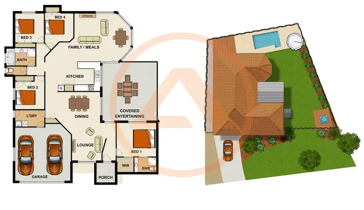 Floorplan of Homely house listing, 15 Yale Circuit, Forest Lake QLD 4078