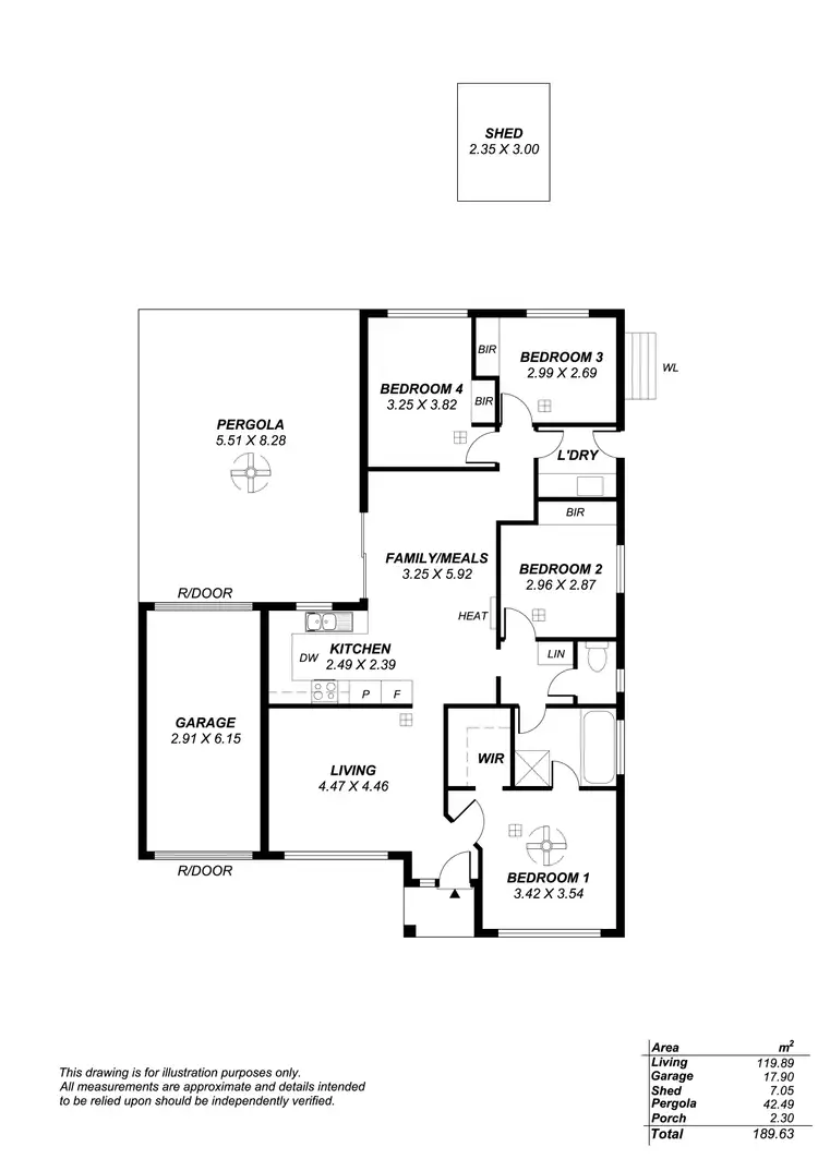 Floorplan of Homely house listing, 8 Hamilton Court, Sheidow Park SA 5158