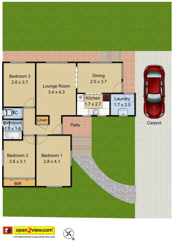 Floorplan of Homely house listing, 26 Van Diemen Avenue, Willmot NSW 2770