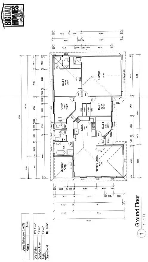 Floorplan of Homely house listing, 13a Zac Street, Kalkie QLD 4670