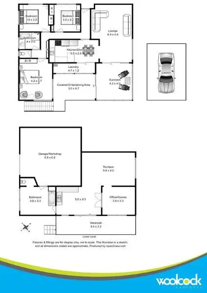 Floorplan of Homely house listing, 18 Craiglands Crt, West Launceston TAS 7250