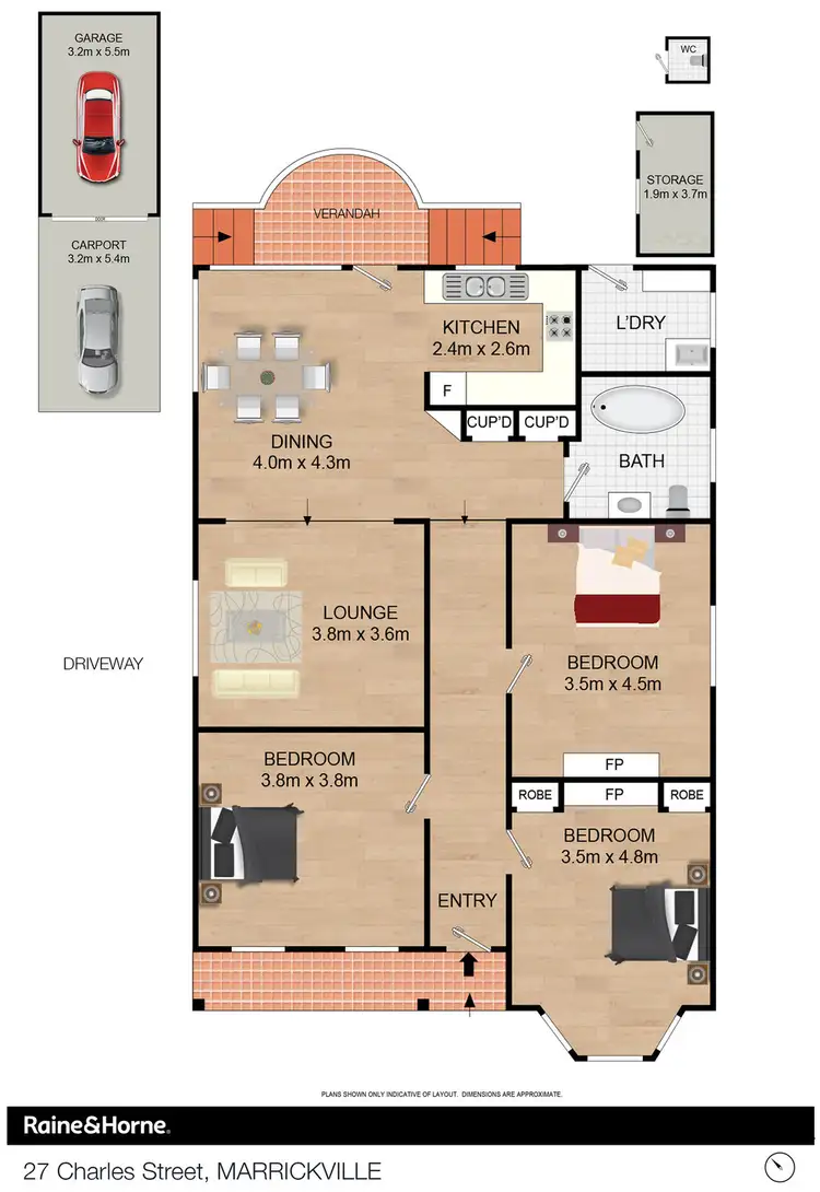 Floorplan of Homely house listing, 27 Charles Street, Marrickville NSW 2204