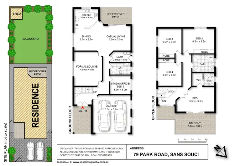 Floorplan of Homely house listing, 79 Park Road, Sans Souci NSW 2219