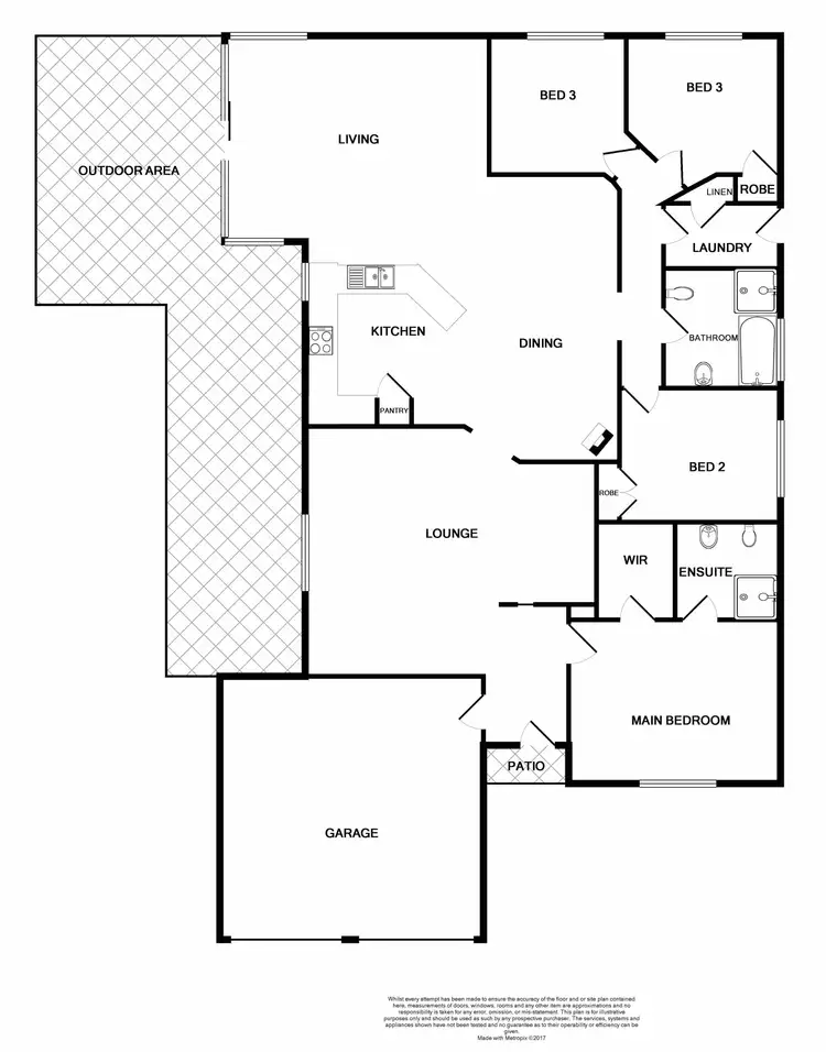Floorplan of Homely house listing, 1 Macadamia Place, Thornton NSW 2322