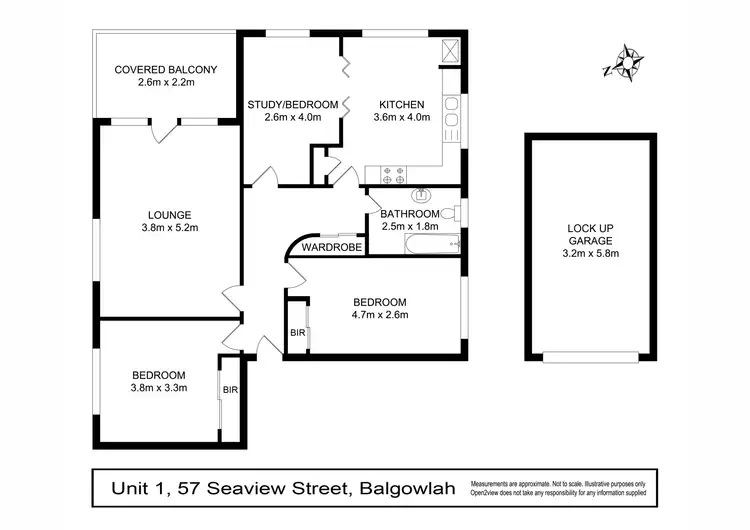 Floorplan of Homely apartment listing, 1/57 Seaview St, Balgowlah NSW 2093