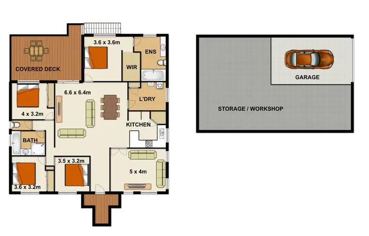 Floorplan of Homely house listing, 38 Overland Drive, Edens Landing QLD 4207