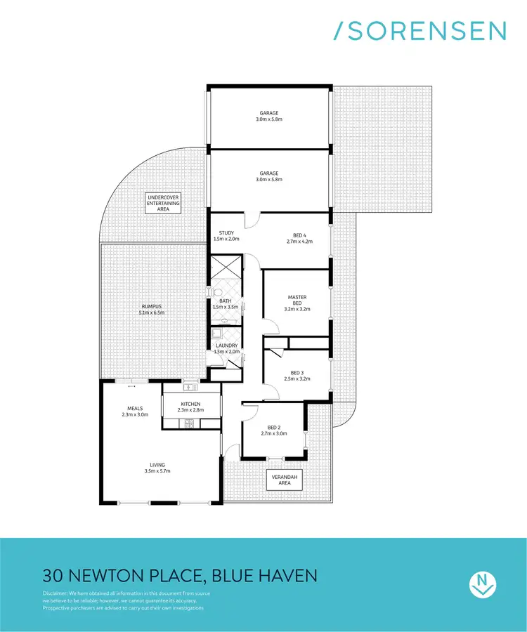 Floorplan of Homely house listing, 30 Newton Place, Blue Haven NSW 2262