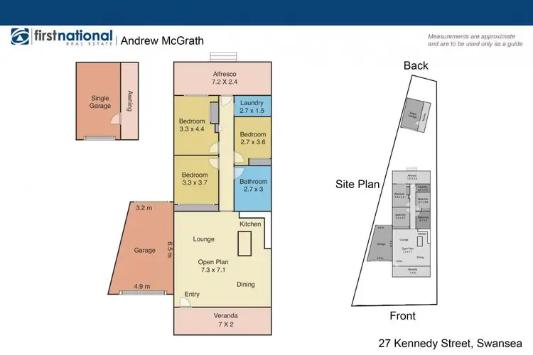 Floorplan of Homely house listing, 27 Kennedy Street, Swansea NSW 2281