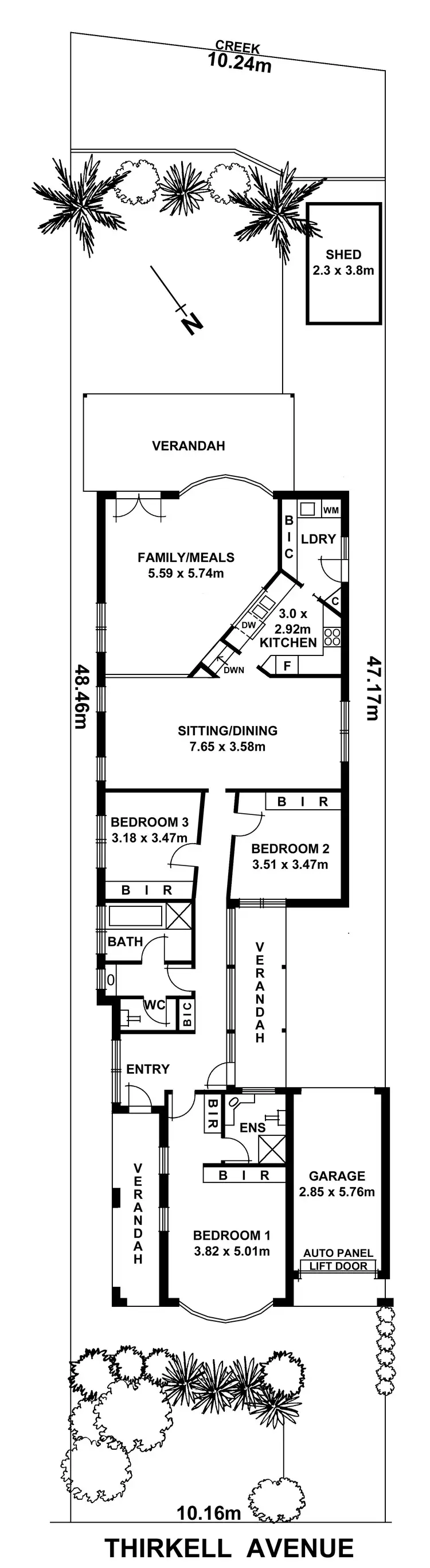 Floorplan of Homely house listing, 10A Thirkell Avenue, Beaumont SA 5066