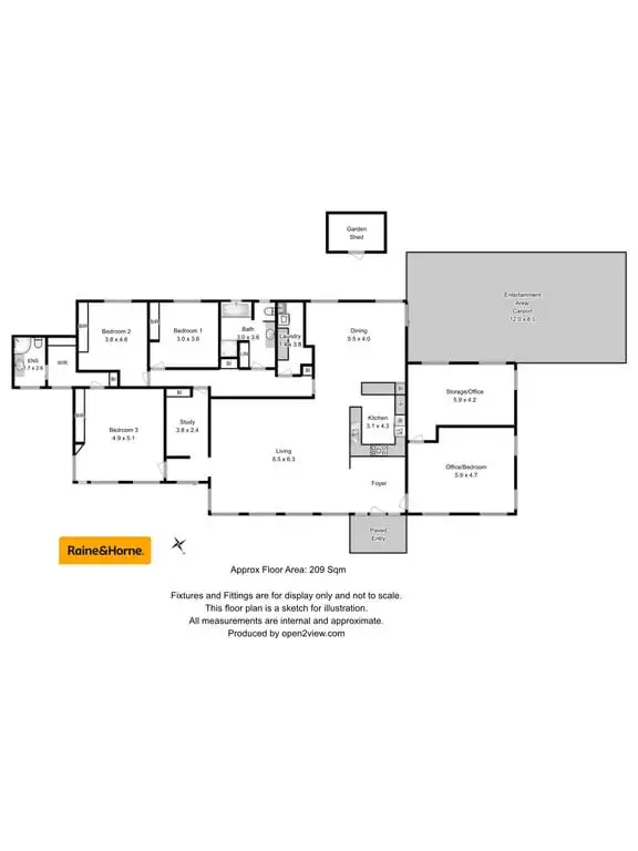 Floorplan of Homely house listing, 12 Englefield Drive, Margate TAS 7054