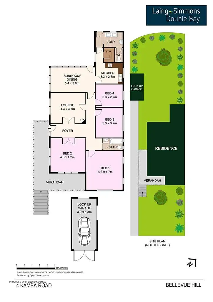 Floorplan of Homely house listing, 4 Kambala Road, Bellevue Hill NSW 2023