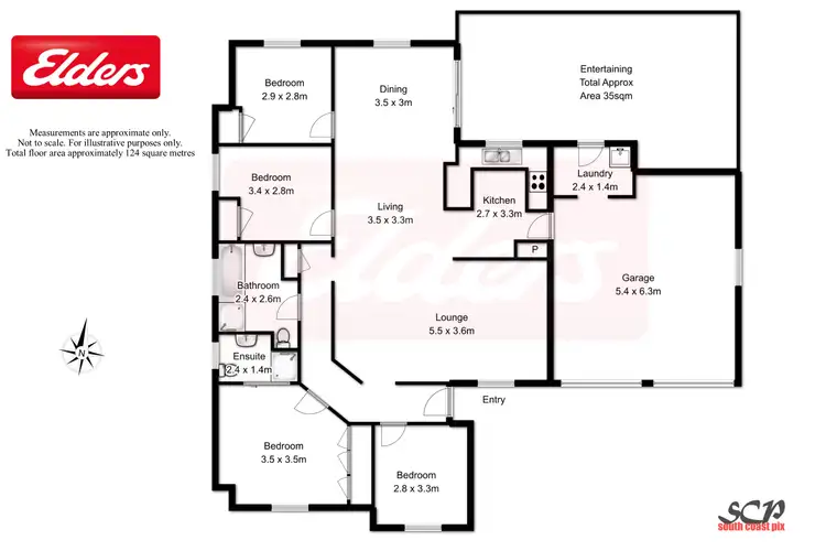 Floorplan of Homely house listing, 8 Zanthus Drive, Broulee NSW 2537