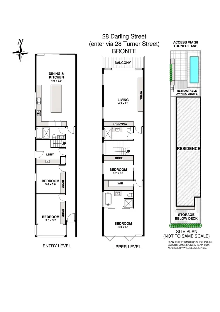 Floorplan of Homely house listing, 28 Darling Street, Bronte NSW 2024