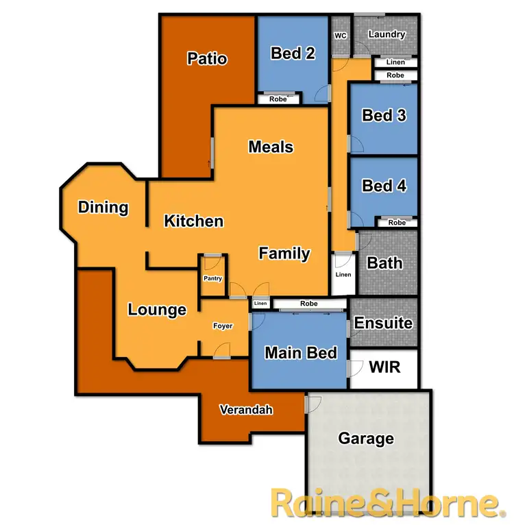 Floorplan of Homely house listing, 15 St Albans Way, Dubbo NSW 2830