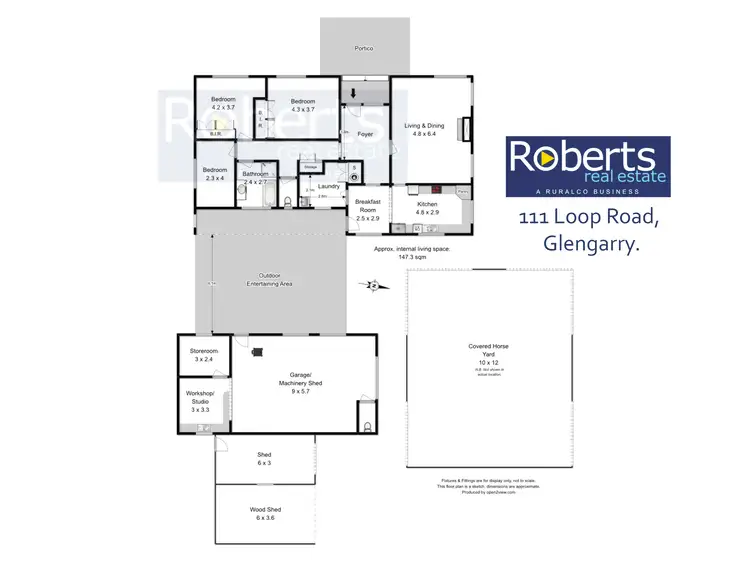 Floorplan of Homely house listing, 111 Loop Road, Glengarry TAS 7275