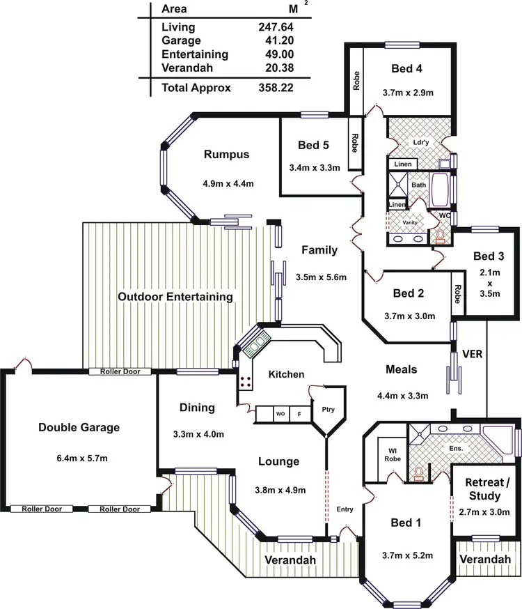Floorplan of Homely house listing, 29 Cork Road, Gawler East SA 5118