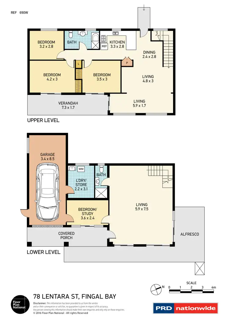 Floorplan of Homely house listing, 78 Lentara Street, Fingal Bay NSW 2315