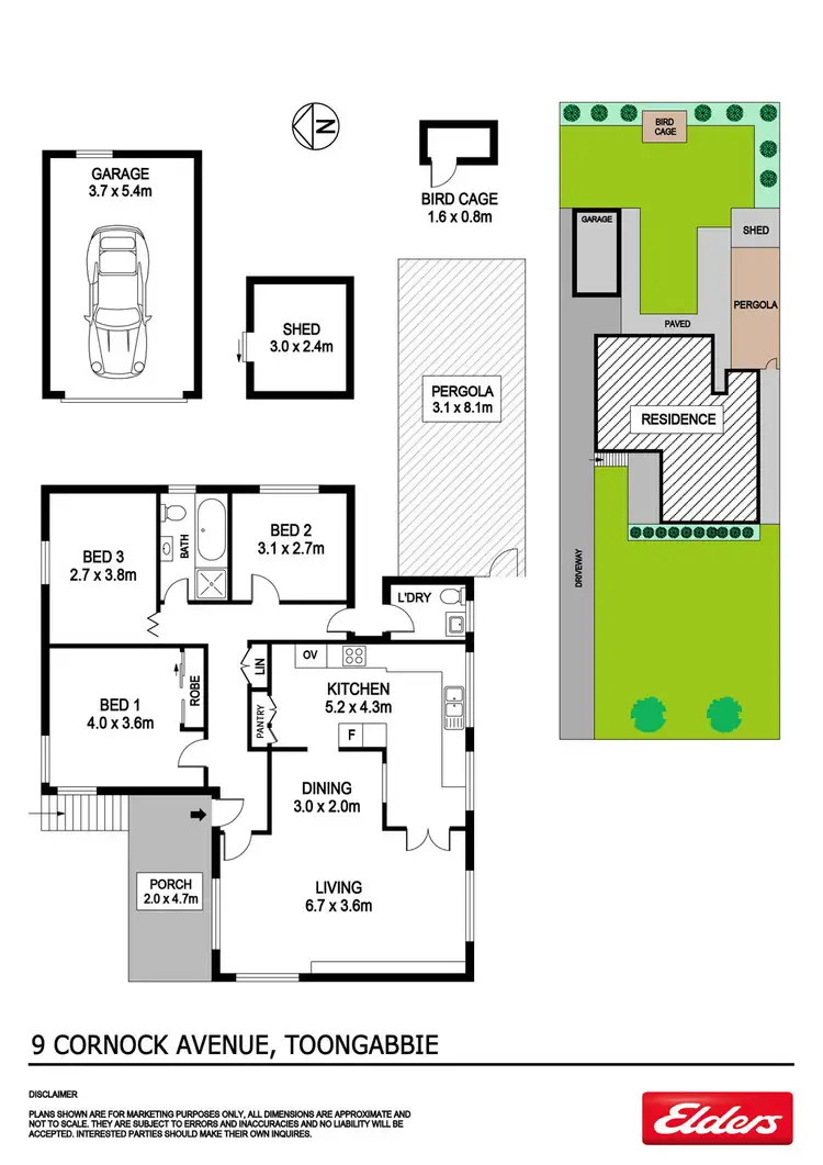 Floorplan of Homely house listing, 9 Cornock Avenue, Toongabbie NSW 2146