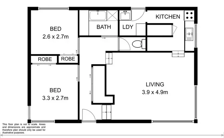 Floorplan of Homely house listing, 1/1 Louise Road, Austins Ferry TAS 7011