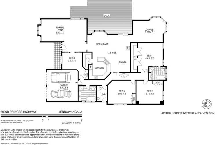 Floorplan of Homely rural property listing, D3090B Princes Highway, Jerrawangala NSW 2540