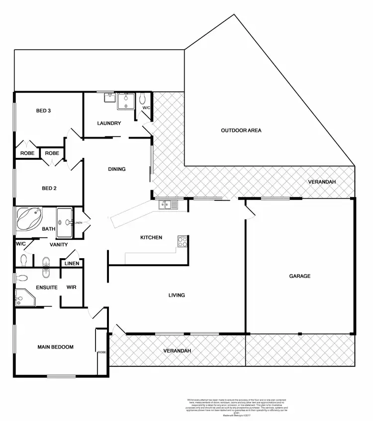 Floorplan of Homely house listing, 22 Metford Road, Tenambit NSW 2323