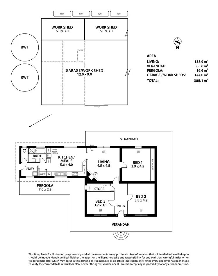 Floorplan of Homely house listing, 73 Plummers Road, Forest Range SA 5139